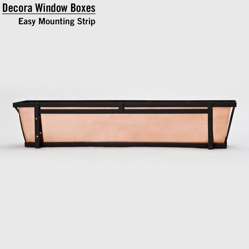 Medallion Decora Window Boxes with Galvanized Liner O362817