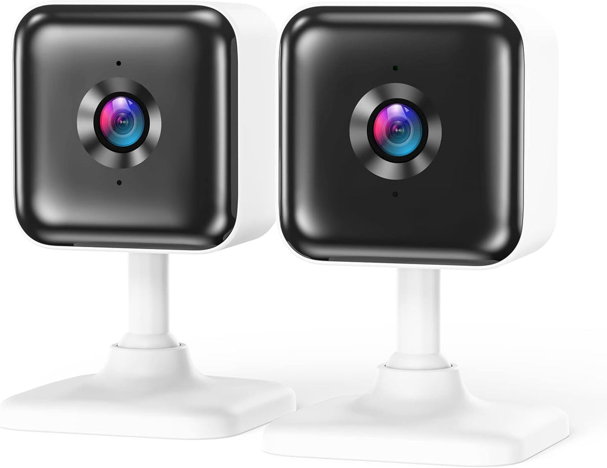 2 Pack Indoor Security Camera with Night Vision and 2-Way Audio H41759