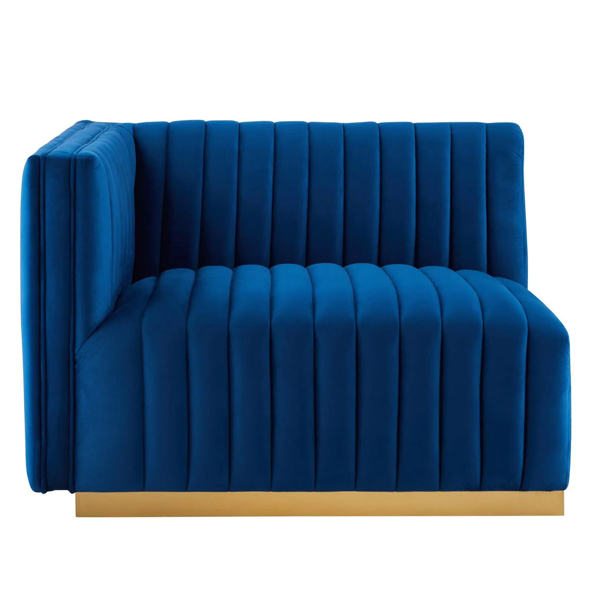 Tufted Performance Velvet 4-Piece Sectional Y72721