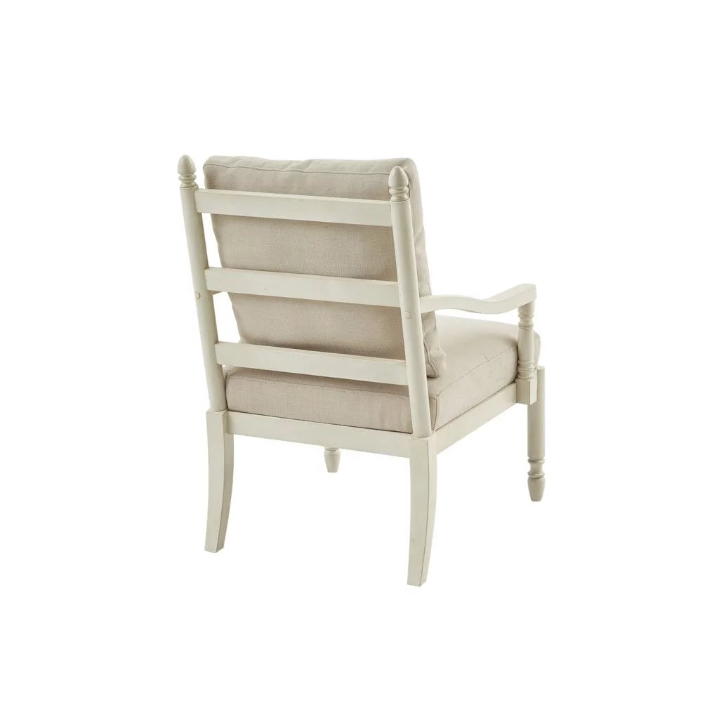 Accent Chair with Cream Finish A536
