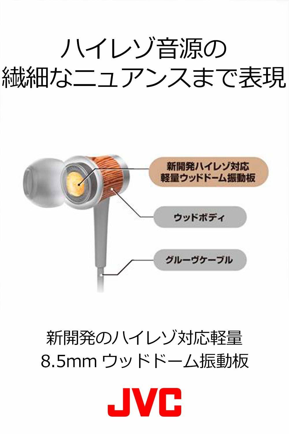 Brown Canal Type Earphone Q8805