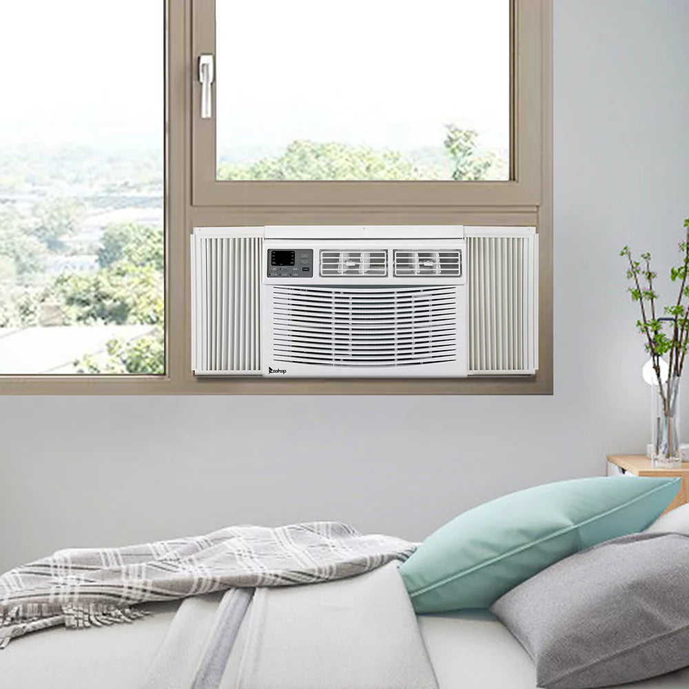 10000BTU Window Air Conditioner with WiFi and Eco Mode, White S544679