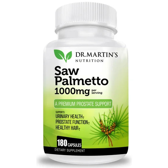 1000mg Saw Palmetto 180 Capsules J298829