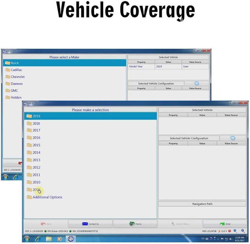 VCX Nano Diagnostic Tool for GM/OPEL with GDS2 and Tech2WIN B940