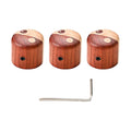 Wooden Electric Guitar Knobs with Screwdriver J6623
