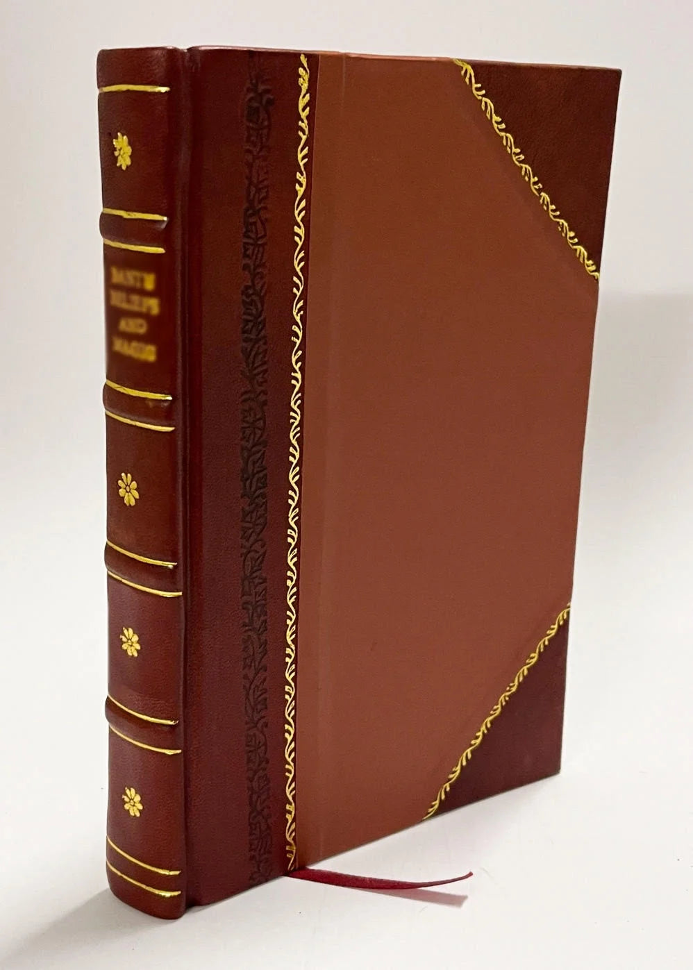External Perception Leather Bound Book T7455