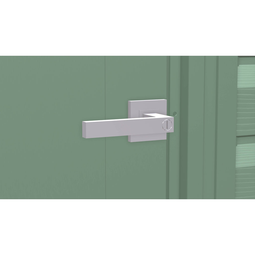 Steel Storage Shed 6x7 Sage Green A210