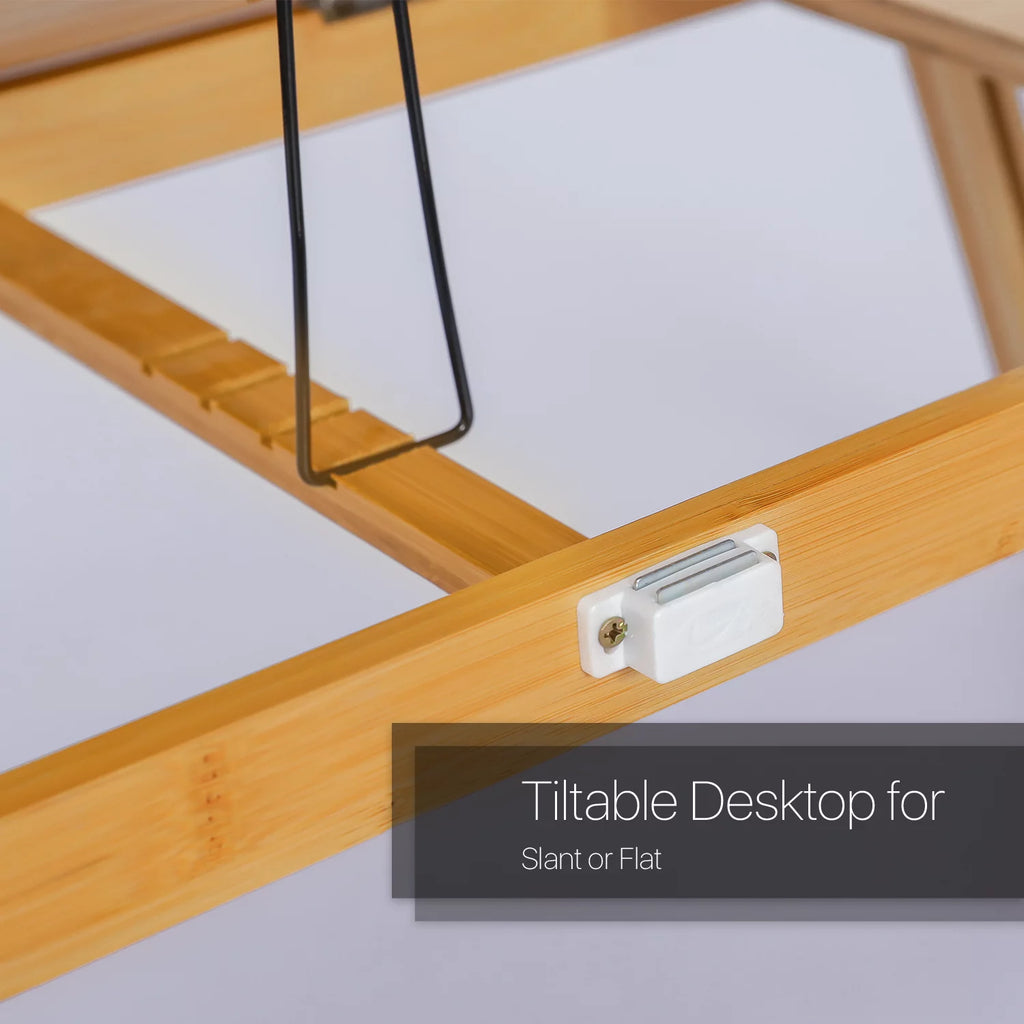 Bamboo Foldable Computer Desk L7525