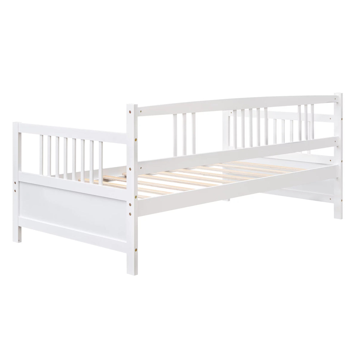 White Twin Size Solid Wood Daybed A59138