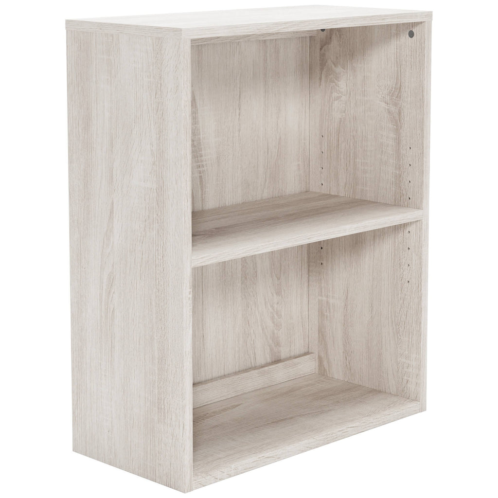 Antique White Small Bookcase with 1 Adjustable Shelf N38639