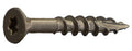 #8 x 1-5/8x22 Star Flat Deck Screws Dark U8830