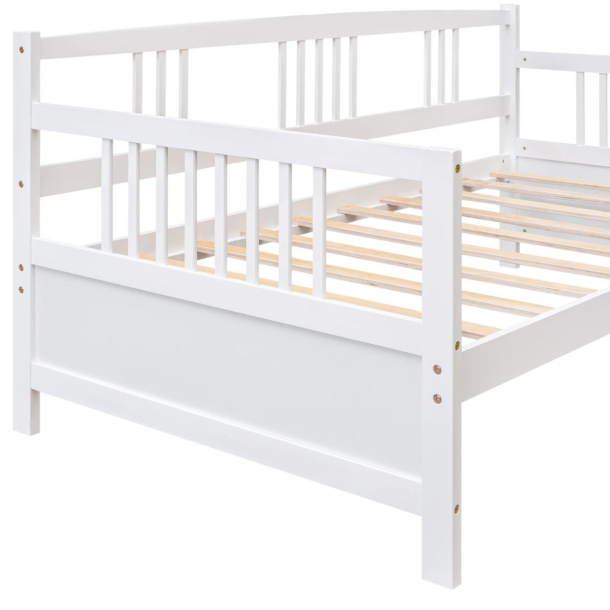 White Twin Size Solid Wood Daybed A59138