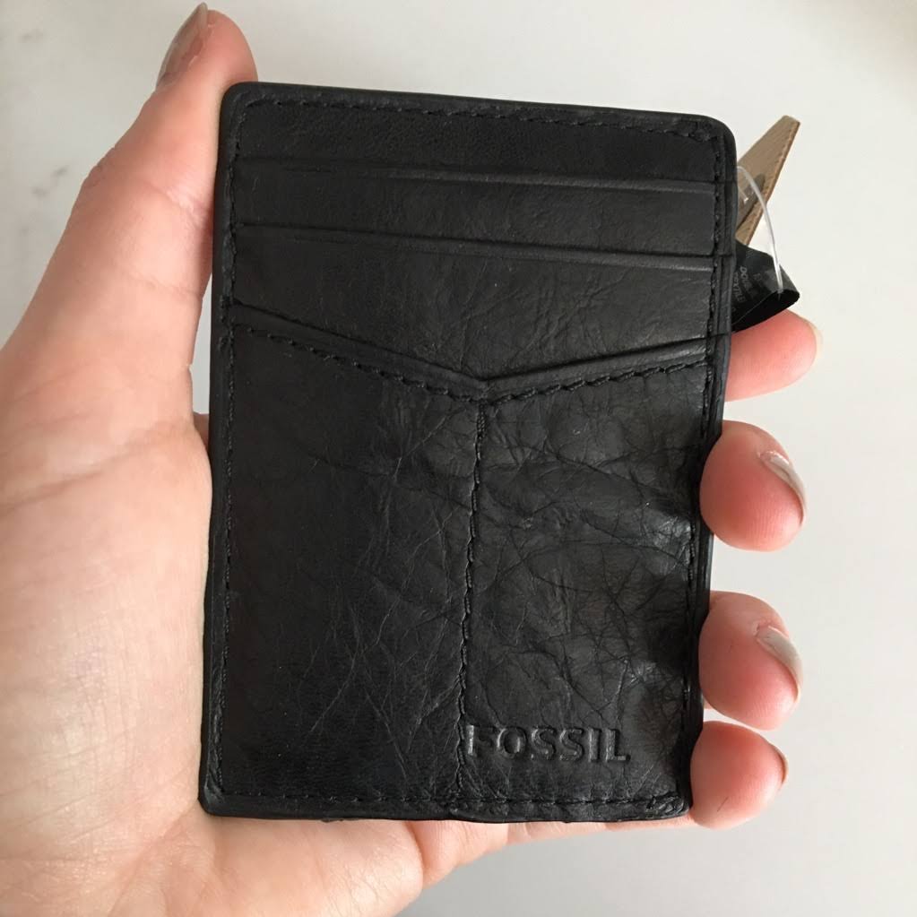 Black Magnetic Multicard Wallet D52418
