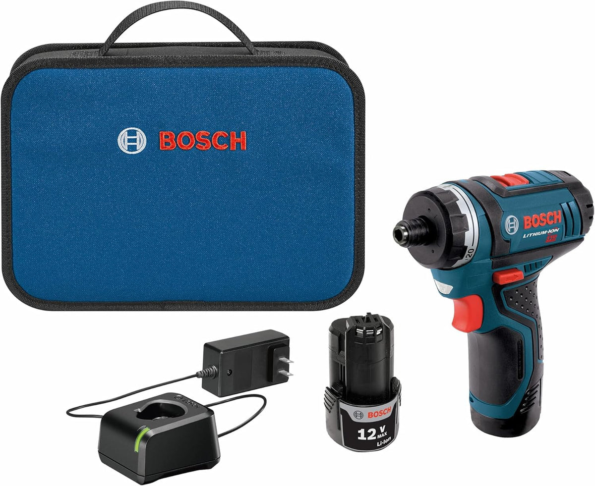 12V Max 2-Speed Pocket Driver Kit with 2 Batteries, Charger and Case Y5776