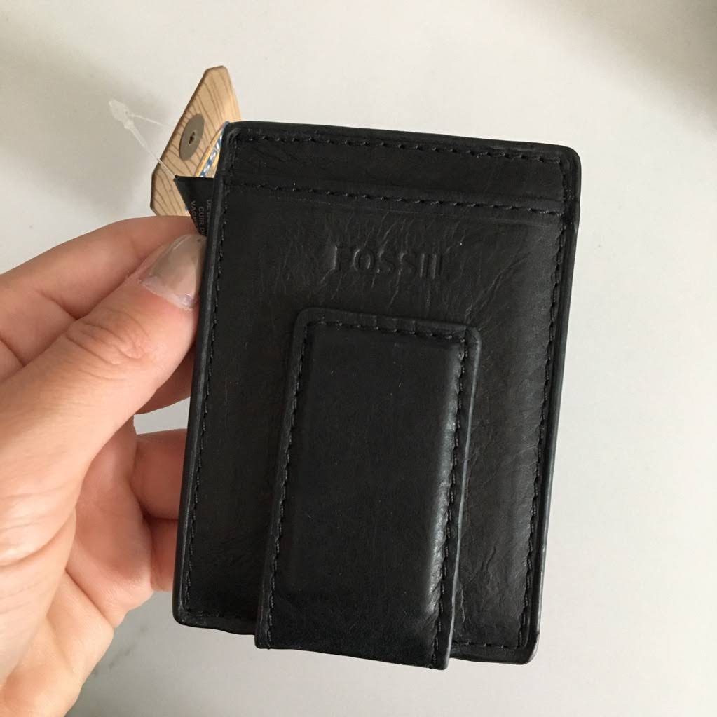 Black Magnetic Multicard Wallet D52418