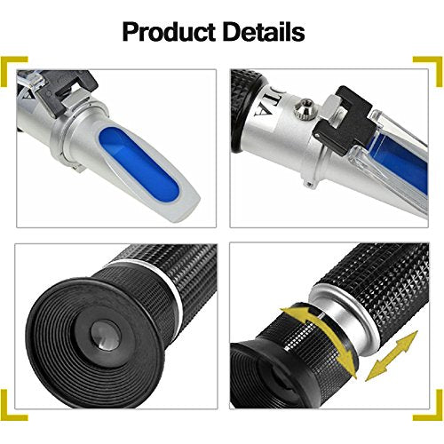 ATC Dual Scale Brix Refractometer A897