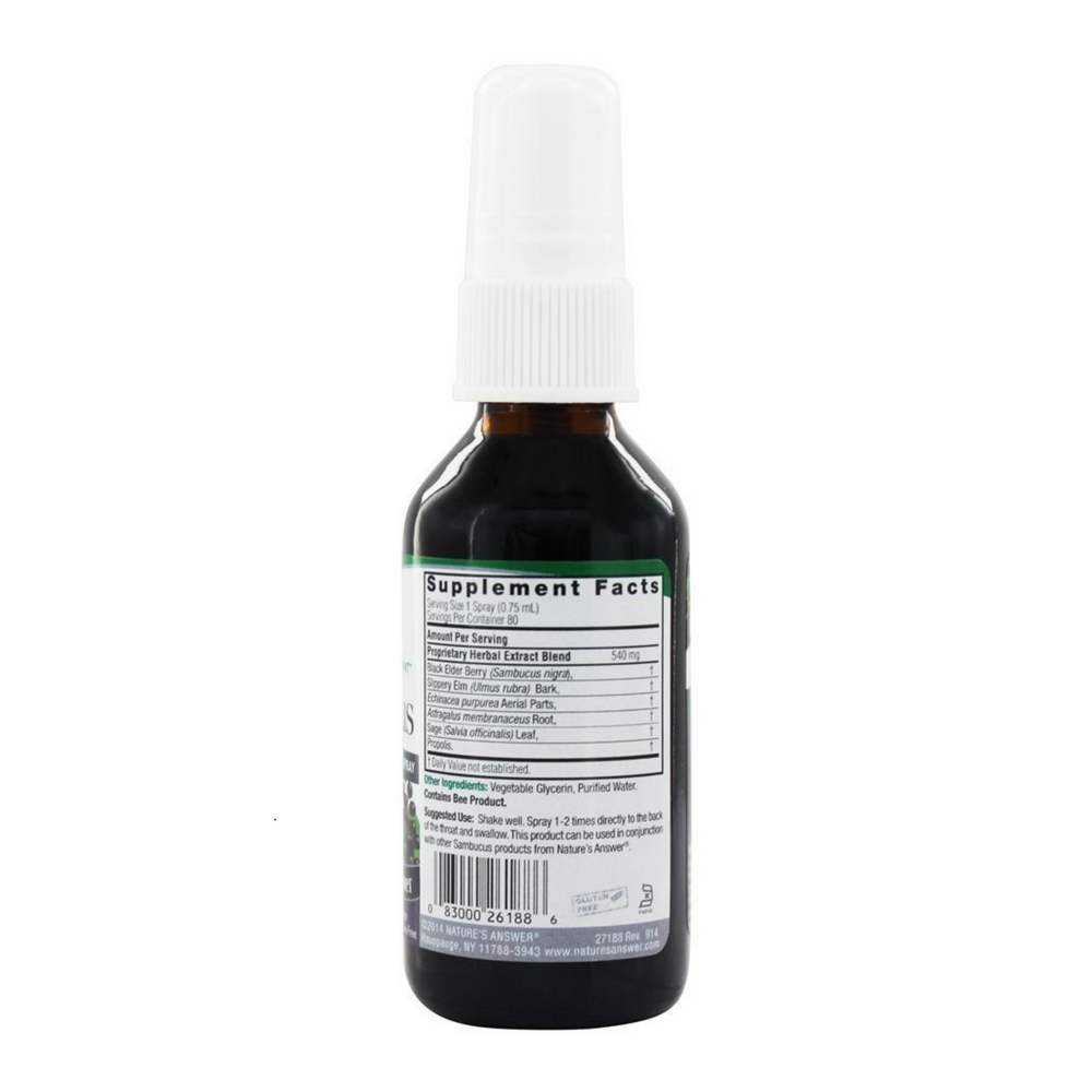 2 oz Black Elder Berry Extract Spray V7707