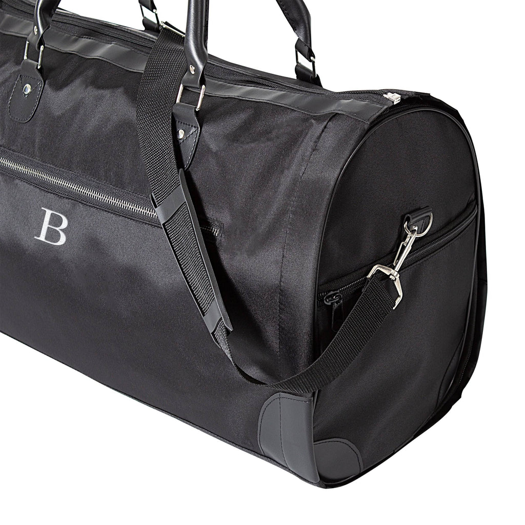 Black Microfiber Convertible Garment Bag T90313