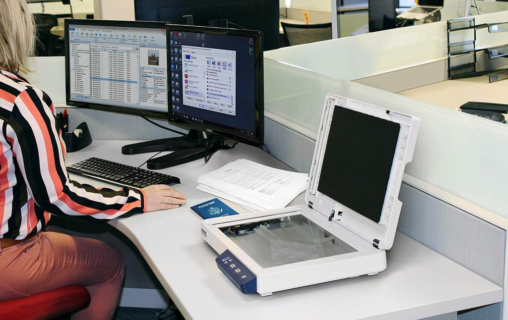 Flatbed Document Scanner with Automatic Document Feeder L244063