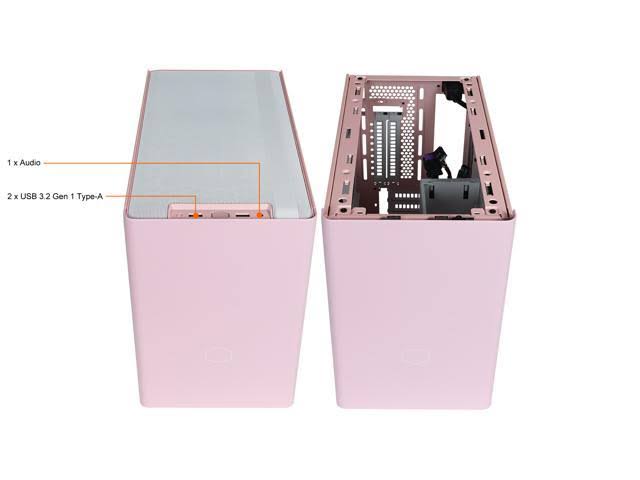 Mini-ITX Flamingo Pink Computer Case M833848