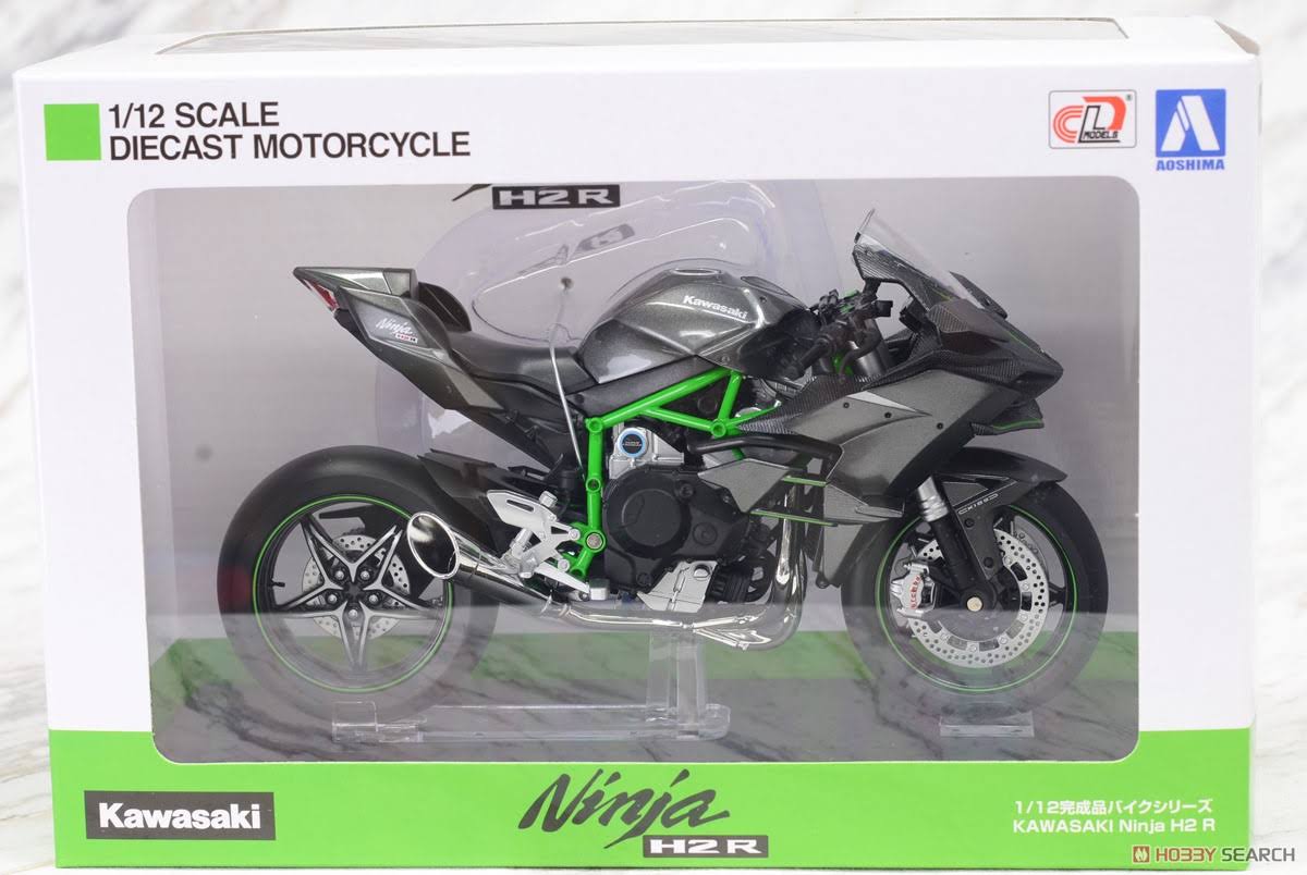 1/12 Scale Kawasaki Ninja H2R Finished Model Y985