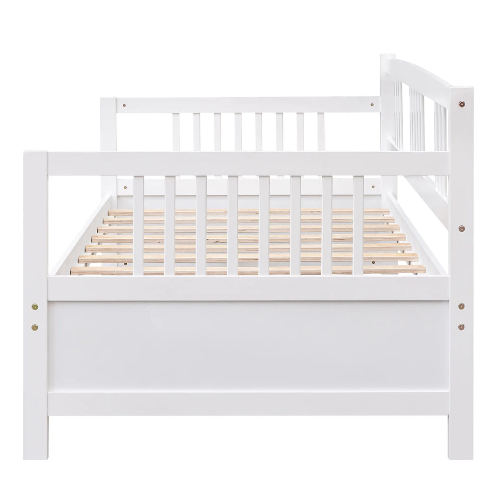 White Twin Size Solid Wood Daybed A59138