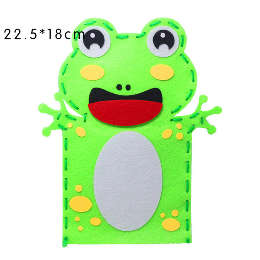 8PCS Creative DIY Handmade Doll Making Kit Fabric Weaving Educational Toys A545