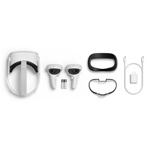 128GB VR Headset Bundle with Batteries and Cleaning Kit V545