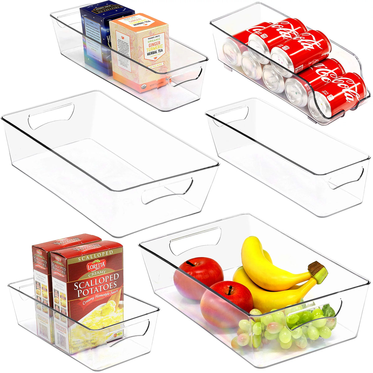 Set of 6 Refrigerator Storage Organizer C169013