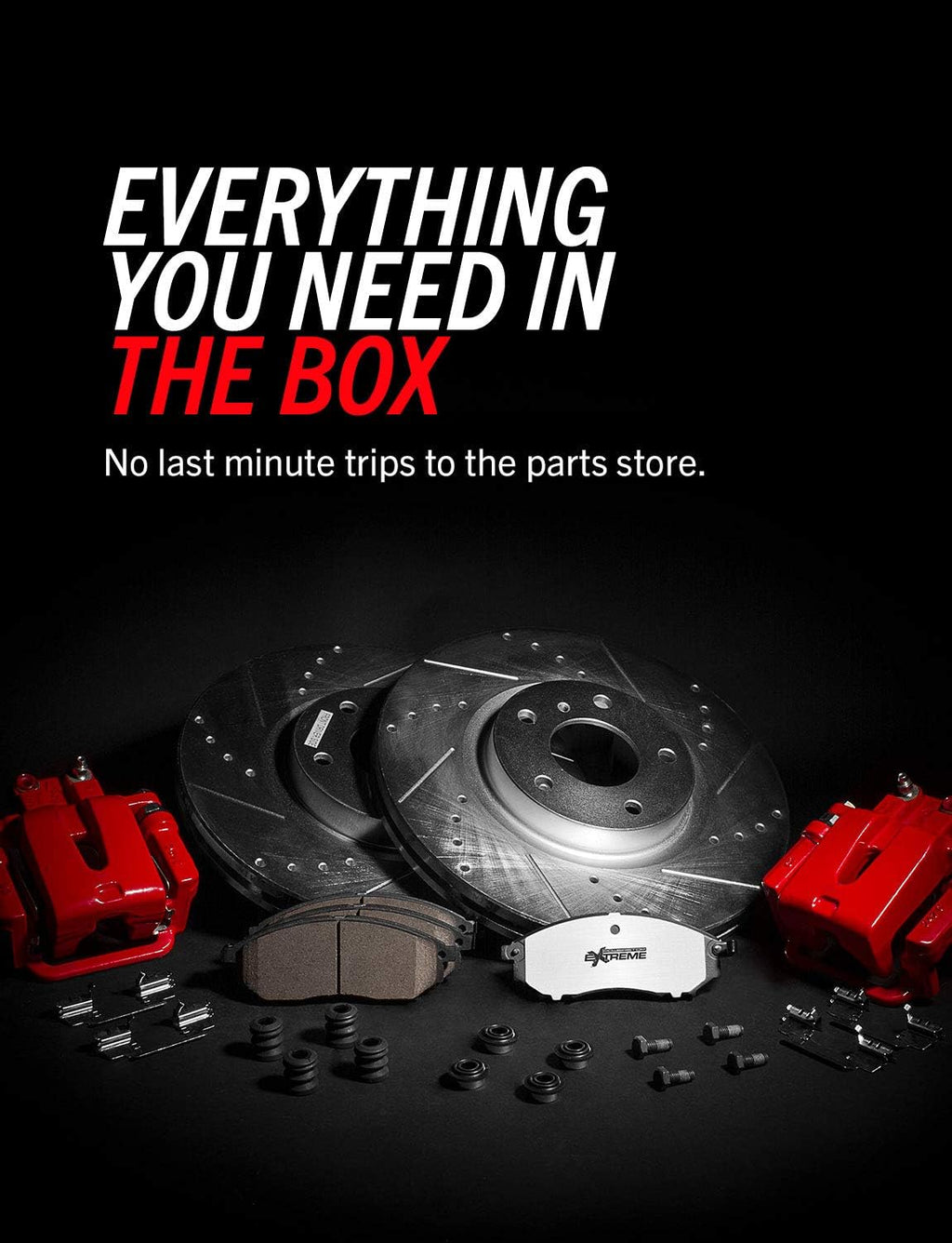 Front Z36 Truck and Tow Brake Kit with Calipers M768