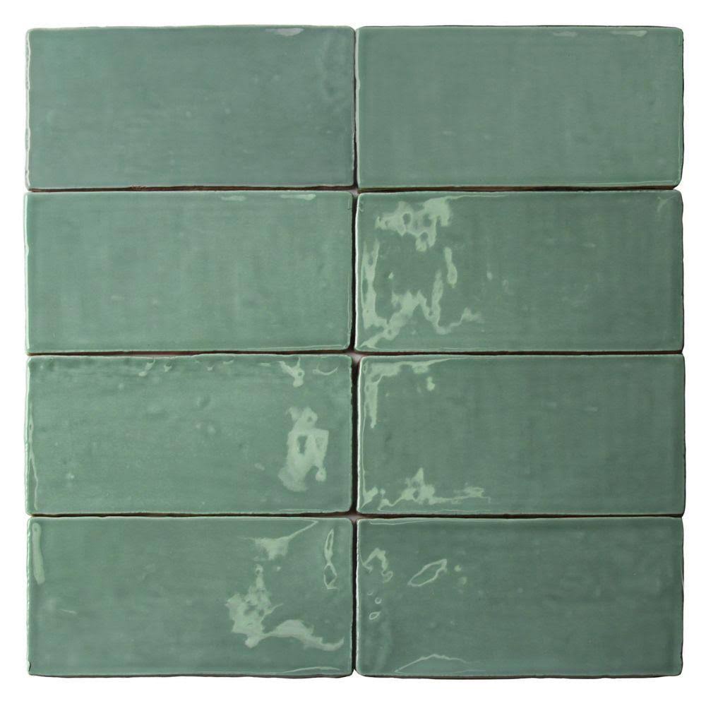 Green Lake Ceramic Subway Tile X2577