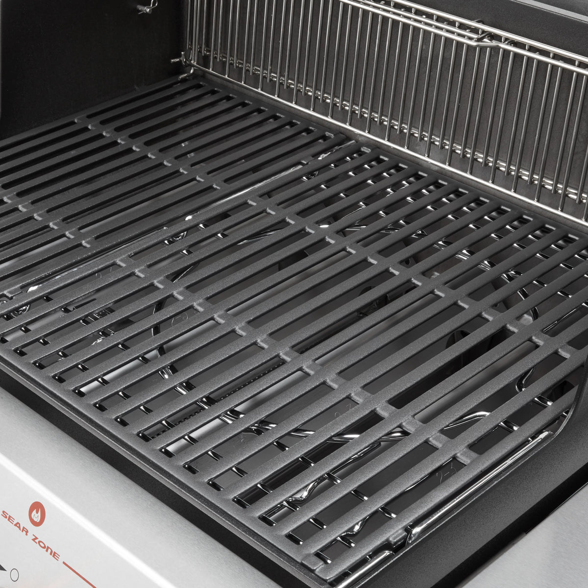 Black 3-Burner Natural Gas Grill with Side Burner P85344