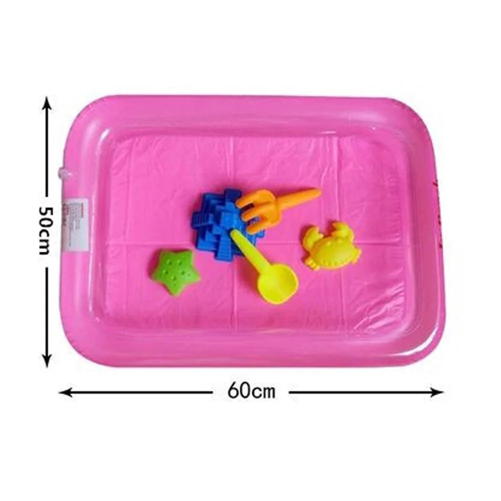 Pink Inflatable Sand Toy Tray N210796