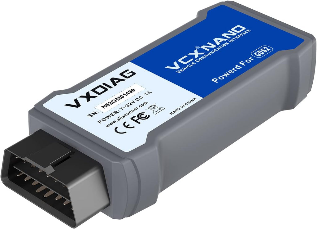 VCX Nano Diagnostic Tool for GM/OPEL with GDS2 and Tech2WIN B940