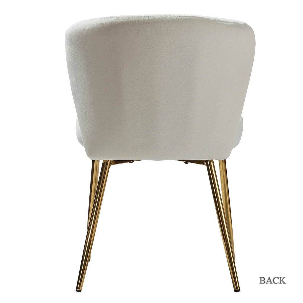 Teal Blue Side Chair with Gold Legs A5319