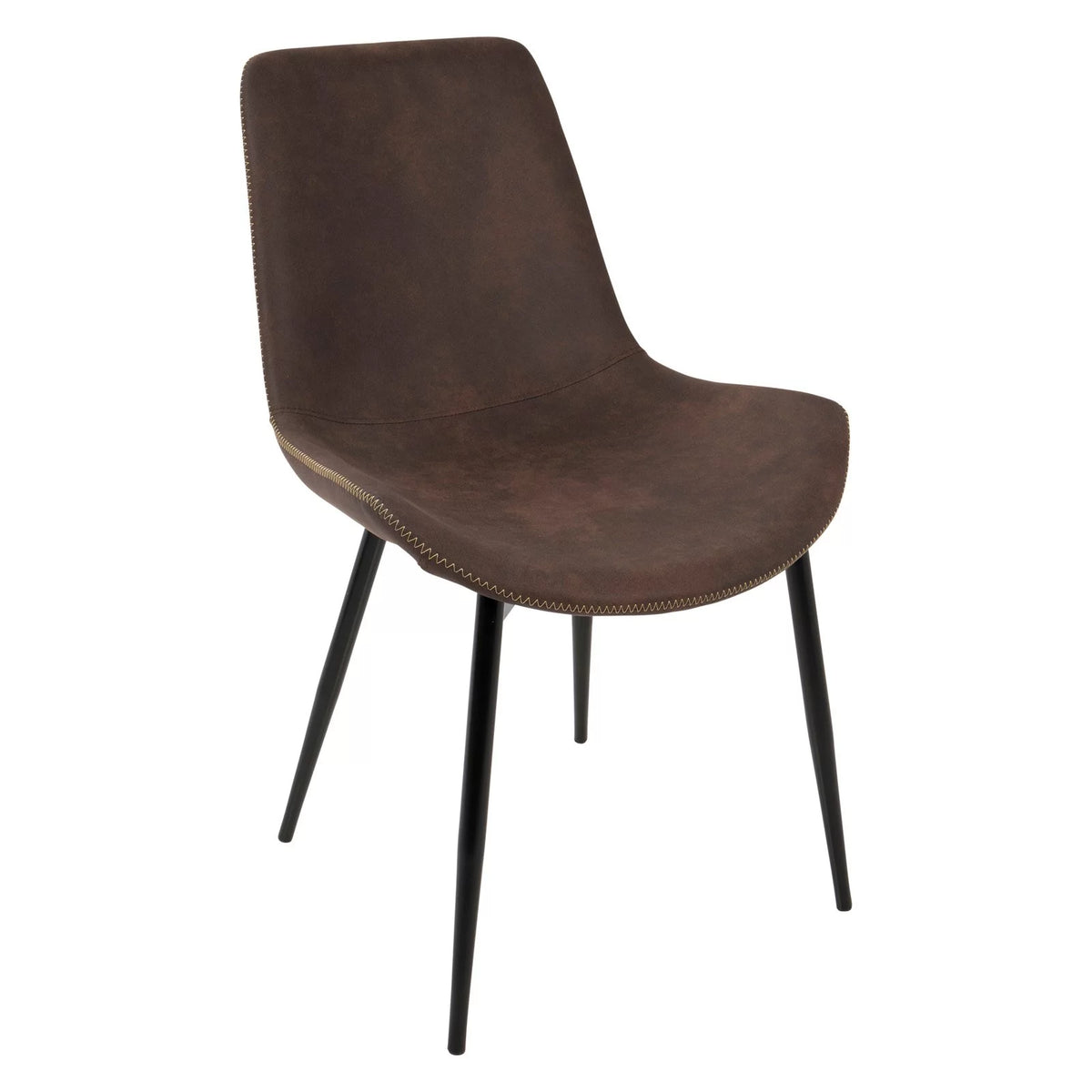 Black Gray Set Of 2 Dining Chairs H6641