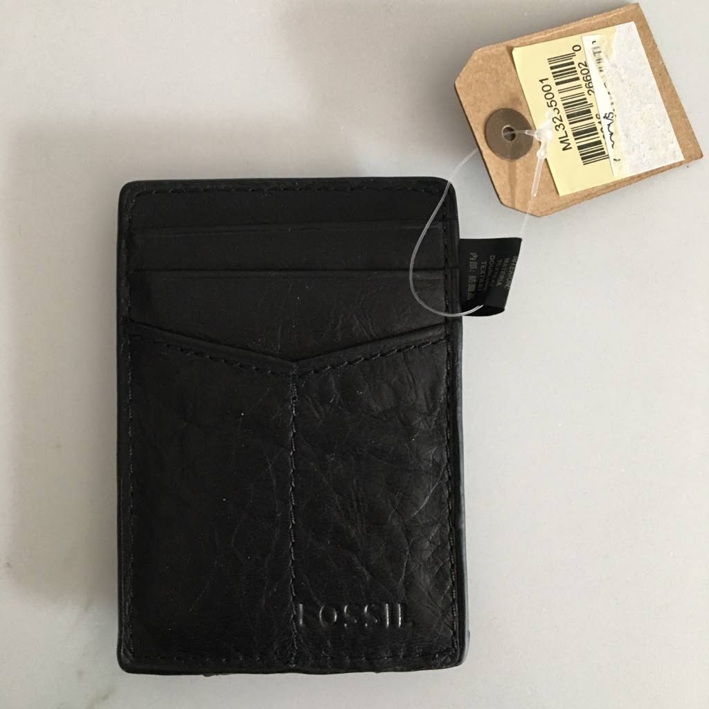Black Magnetic Multicard Wallet D52418