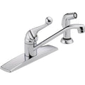 Single Handle Kitchen Faucet with Spray - Chrome T4818