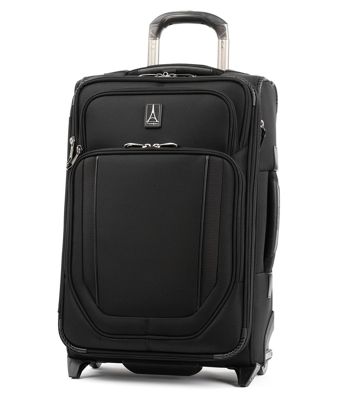Jet Black Expandable Rollaboard Carry-On J5251