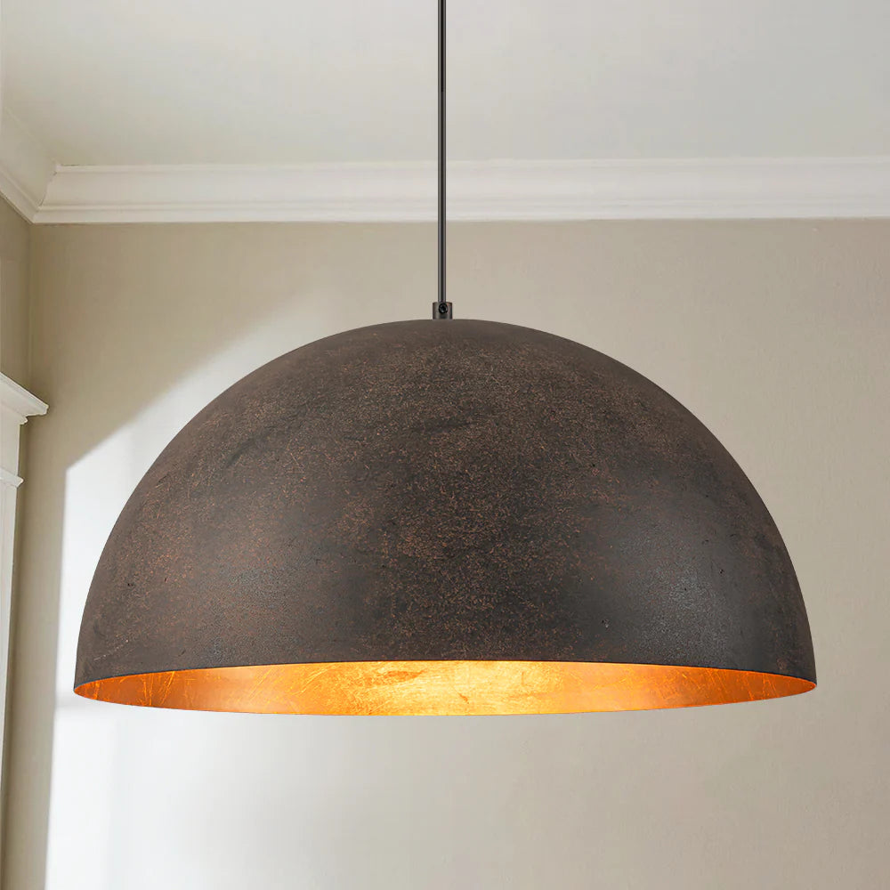 1-Light Dimmable Dome Kitchen Island Pendant Z2251