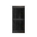 Charcoal Black Solid Wood Interior Sliding Barn Door C920