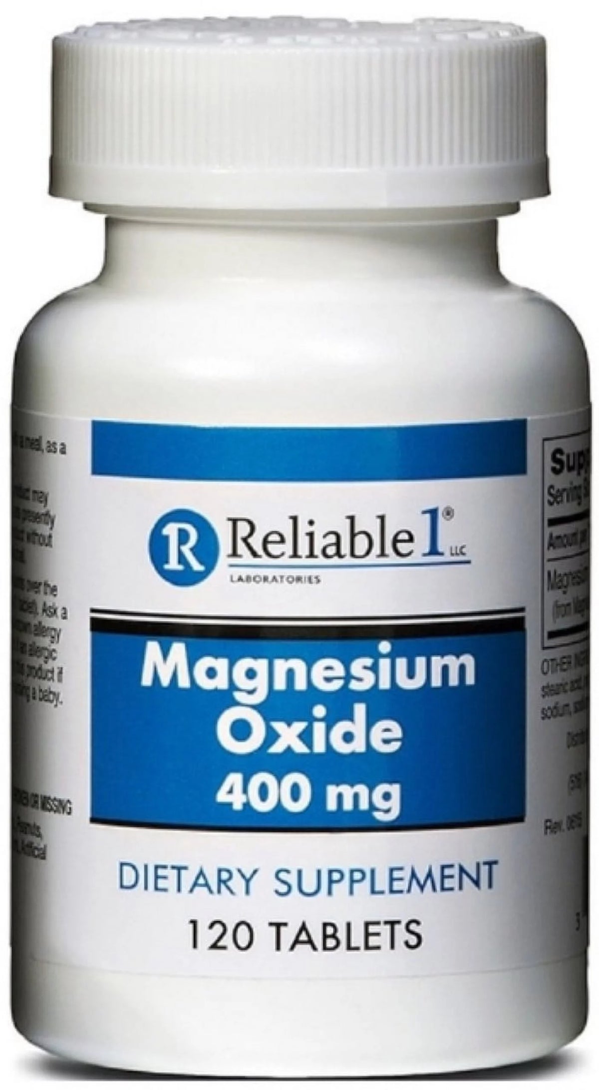 Magnesium Oxide 400 mg Dietary Supplement Tablets, 120 ea (Pack of 4) G5488