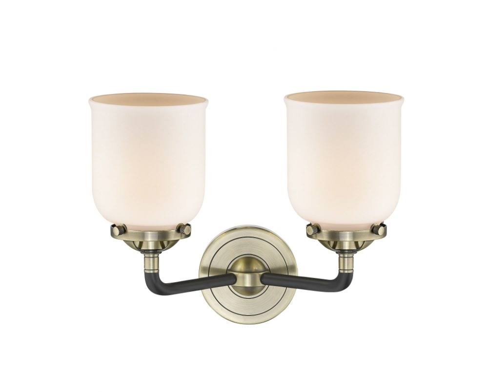 Small Bell 13 inch 2 Light Bath V1491