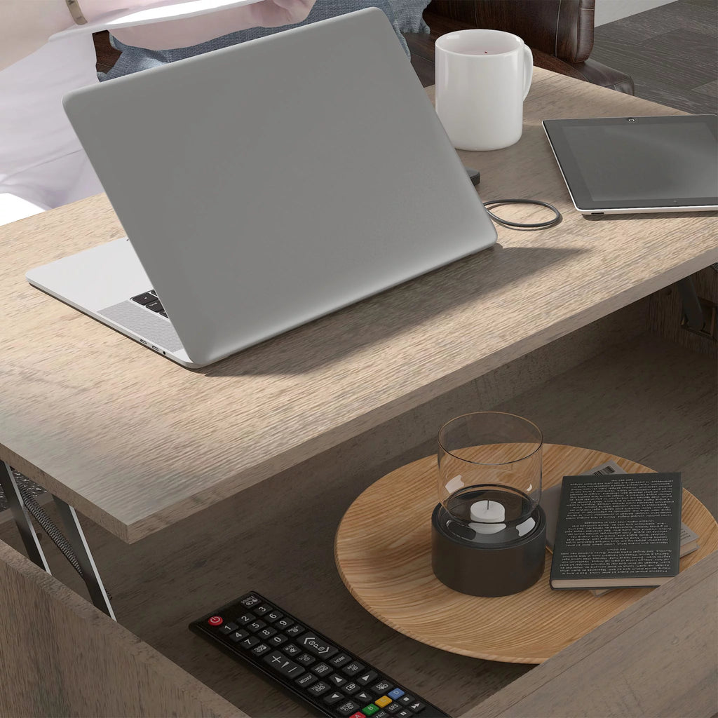 Gray Oak Lift Top Coffee Table G11303