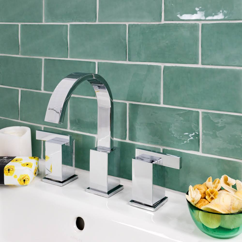 Green Lake Ceramic Subway Tile X2577