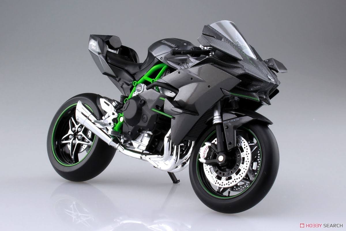 1/12 Scale Kawasaki Ninja H2R Finished Model Y985