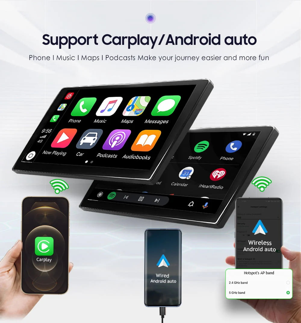 Android 12 Carplay 32GB Car Stereo Radio GPS Navigation E520
