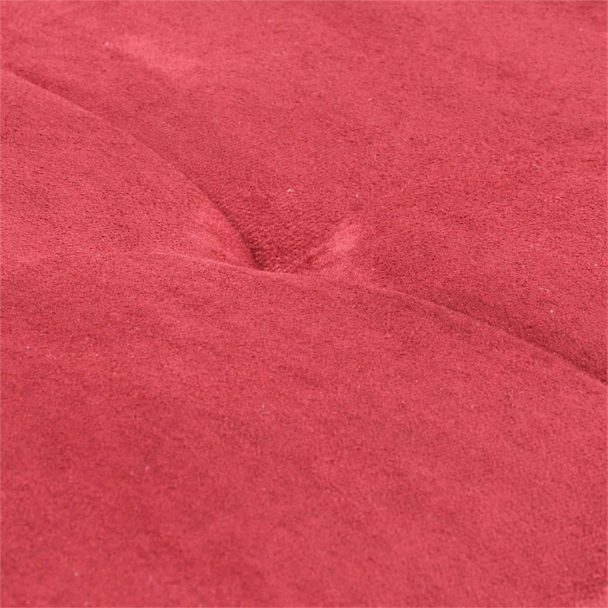 Red Raspberry Microfiber Faux Leather Sofa Set I942