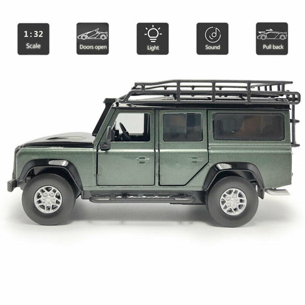 1/32 Alloy Diecast Model Car with Sound Light K92807
