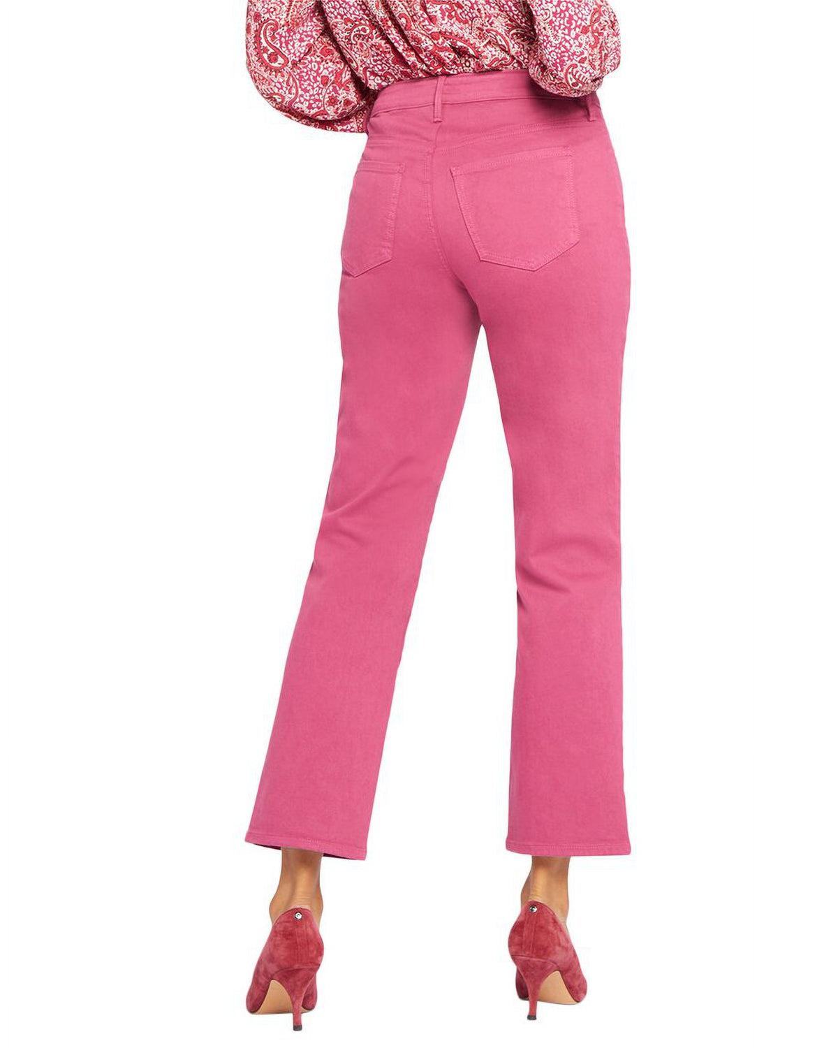Petites Relaxed Square Pockets Ankle Jean A630